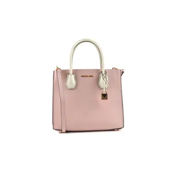 MICHAEL KORS Leather Shoulder Bag Crossbody Bag Handbag Women's Light Pink & Cream & Beige