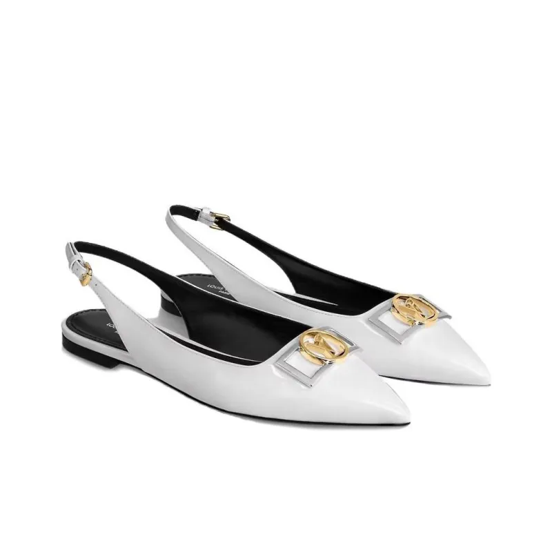 LOUIS VUITTON Insider Casual Single Shoes Women's White-2