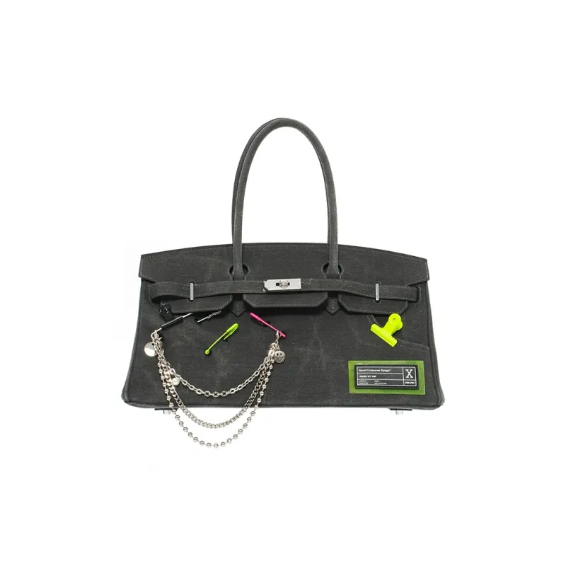 HXXXXS Denim Crossbody Bag, Handbag Women's-14