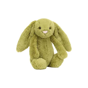 JELLYCAT Bashful Moss Bunny Plush Toy