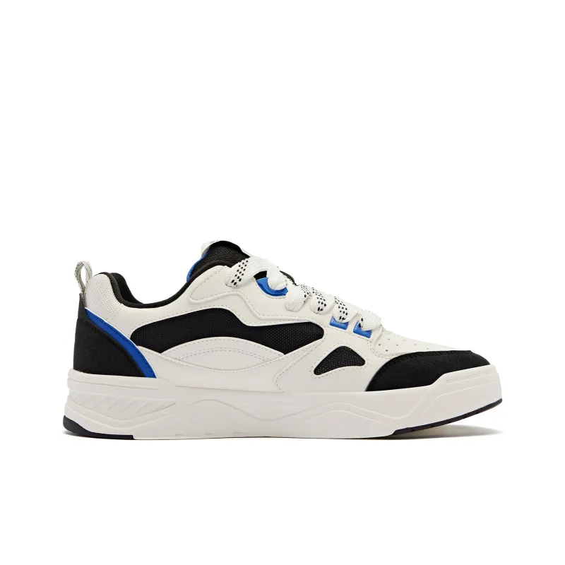 QIAODAN Sea Salt 1.0 Skateboard Shoes Men Low Top Black-1