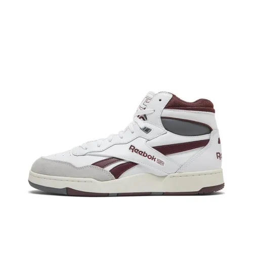 Reebok BB4000 2 Mid 'White Classic Maroon'