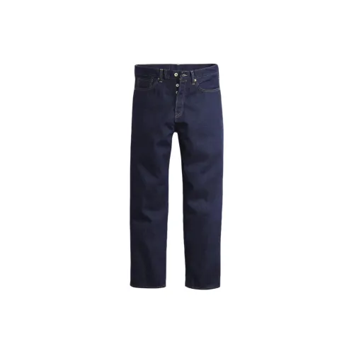 Beams X Levis BEAMS Co-brand Jeans Unisex Dark Blue