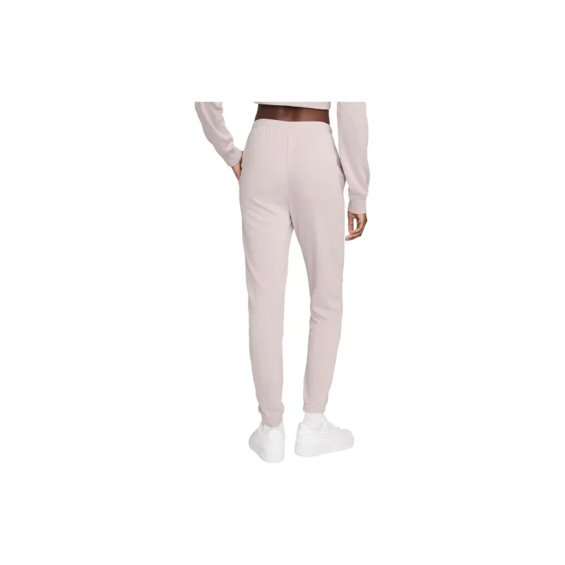 Nike Sportswear Chill Terry Knitted Sports Pants Women's White Gold Purple-1