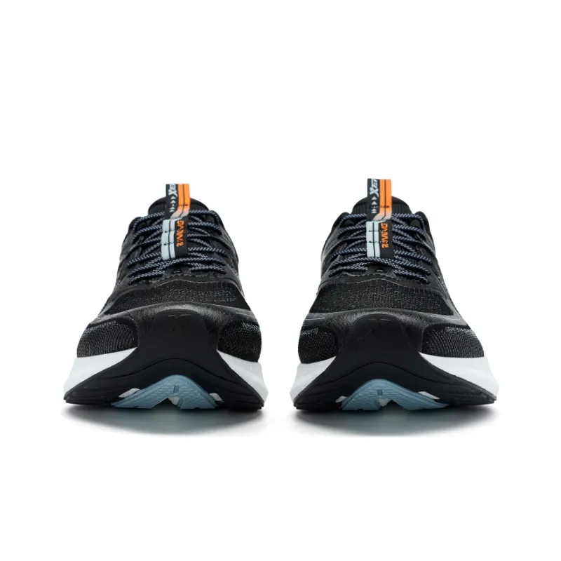 China Post x XTEP Cushioning Slip Resistant And Abrasion Resistant Low Top Training Running Shoes Men's Black/Mist Blue-4