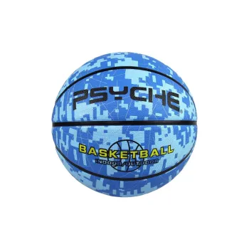 PSYCHE Rubber Basketball Blue Size 3 Ball Training Kids'
