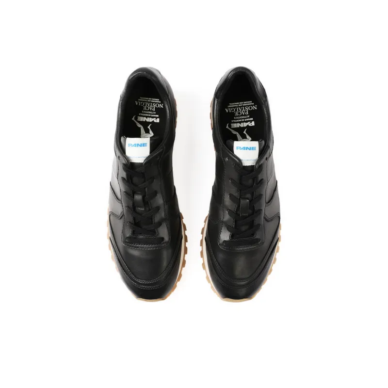 PANE Journey's End Collection SUNDOWN Slip Resistant Low Top Casual Shoes Unisex Black-3