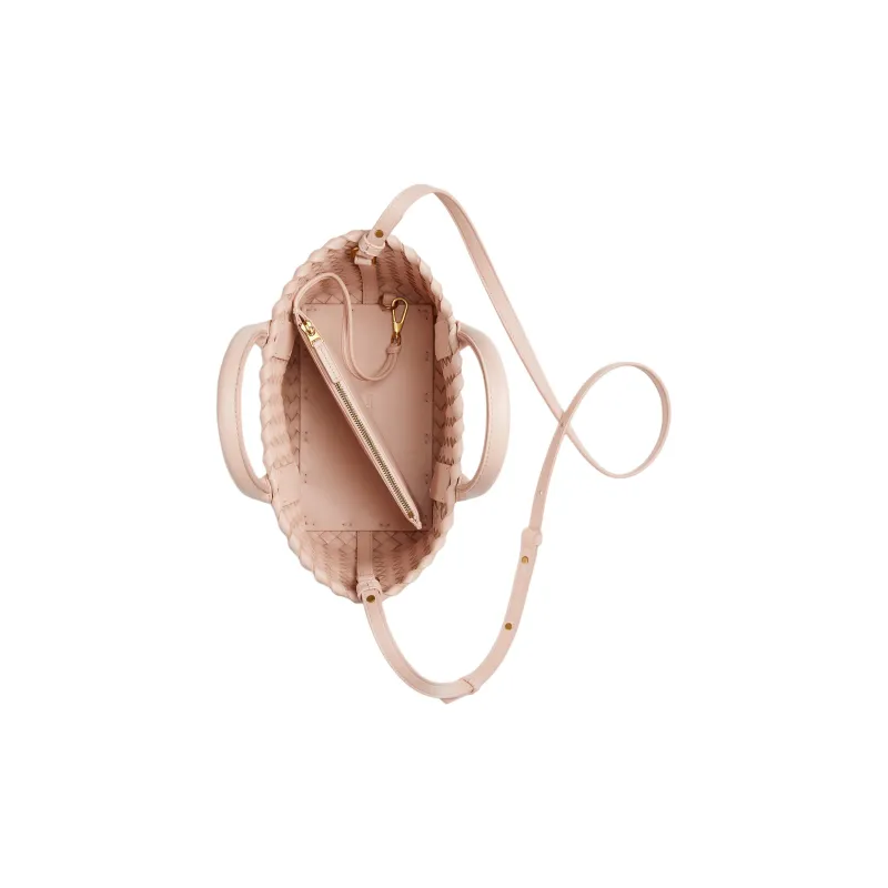 Bottega Veneta CABAT Sheepskin Tote Bag Shopping Bag Handbag Mini Women's Lotus Pink-2