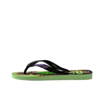 Havaianas Slip Resistant Flip Flops Unisex Green Black