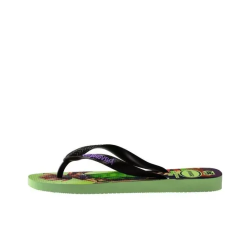 Havaianas Slip Resistant Flip Flops Unisex Green Black