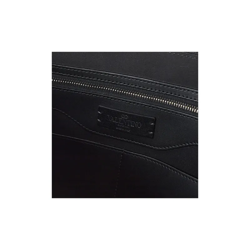 Valentino Cow Leather Clutch Women's White-8