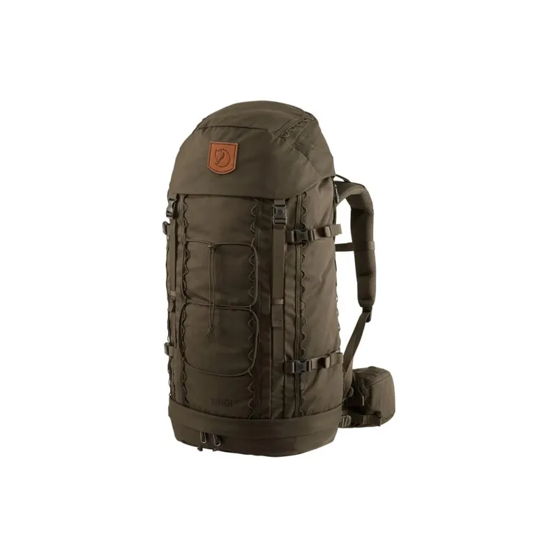 Fjallraven Recycled Polyamide Backpack Unisex Black Olive Color-0