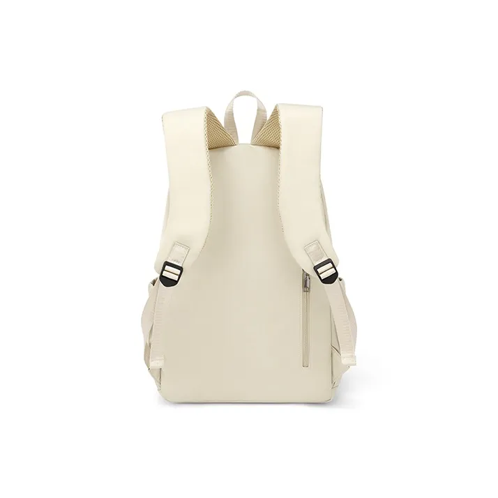 MAKEUP KITTEN Nylon Backpack Large Size Unisex Black/Khaki-10