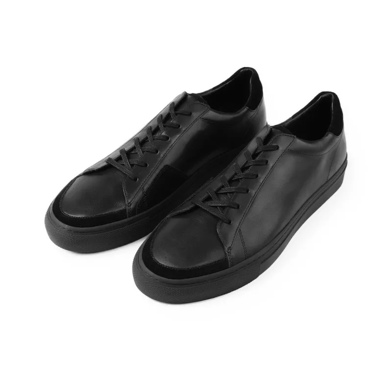 PANE Walking SB Series ASPHALT Slip Resistant Low Top Skateboard Shoes Unisex Black-2