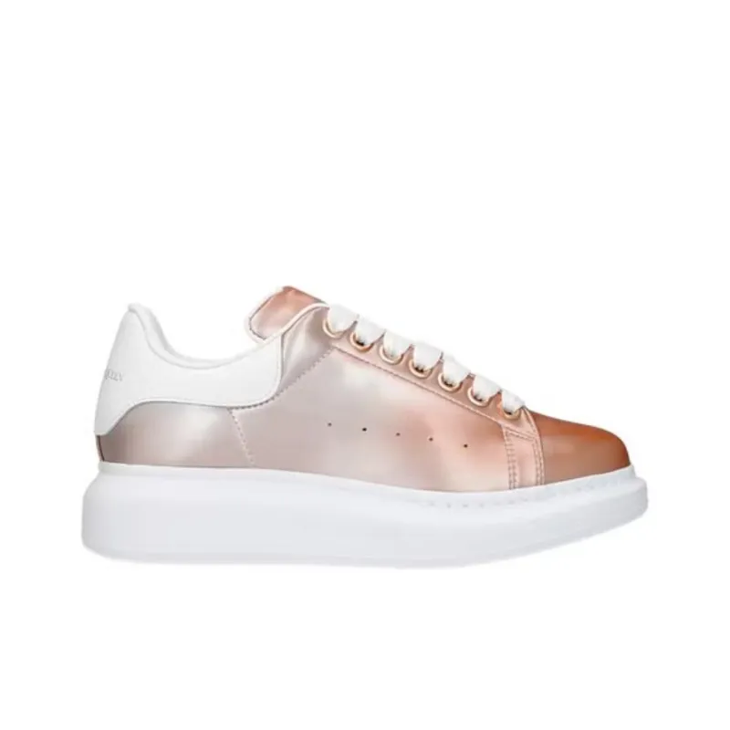 Alexander McQueen Oversized Sneakers 'Metallic Pink' Women's-1
