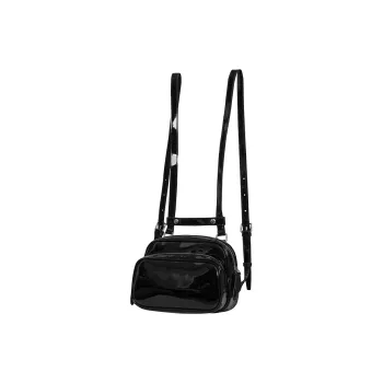 MEIYANG Artificial Leather Backpack Medium Size Women's Black