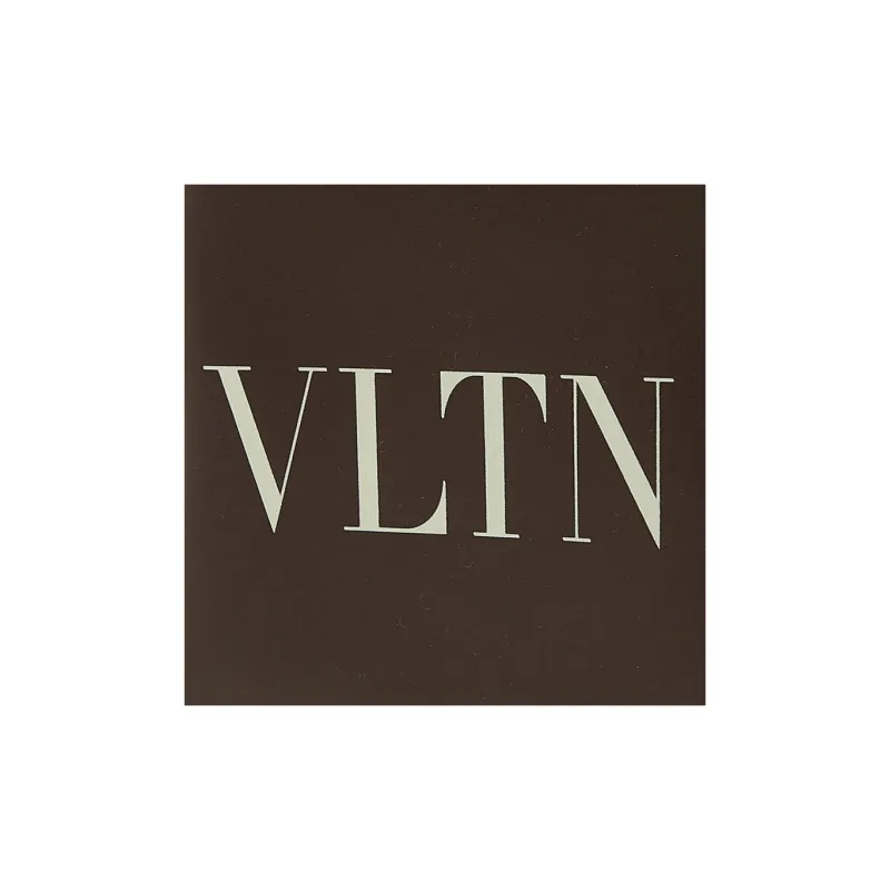 Valentino Cow Leather Wallet Women's Dark Brown-8