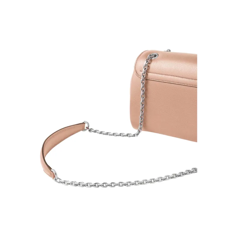 CARTIER PANTHÈRE Calfskin Combined With Lambskin Shoulder Bag Crossbody Bag Mini Women's Pink-2