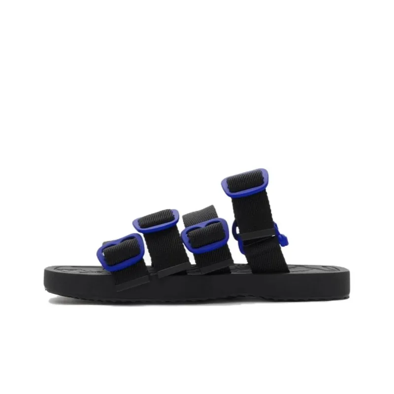 Burberry Slip Resistant Slide Slippers Men's Black-0