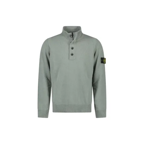 STONE ISLAND Sweaters Men Sage Green