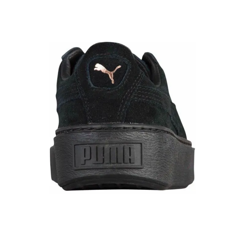 PUMA Suede Platform Rose Gold Women's-4