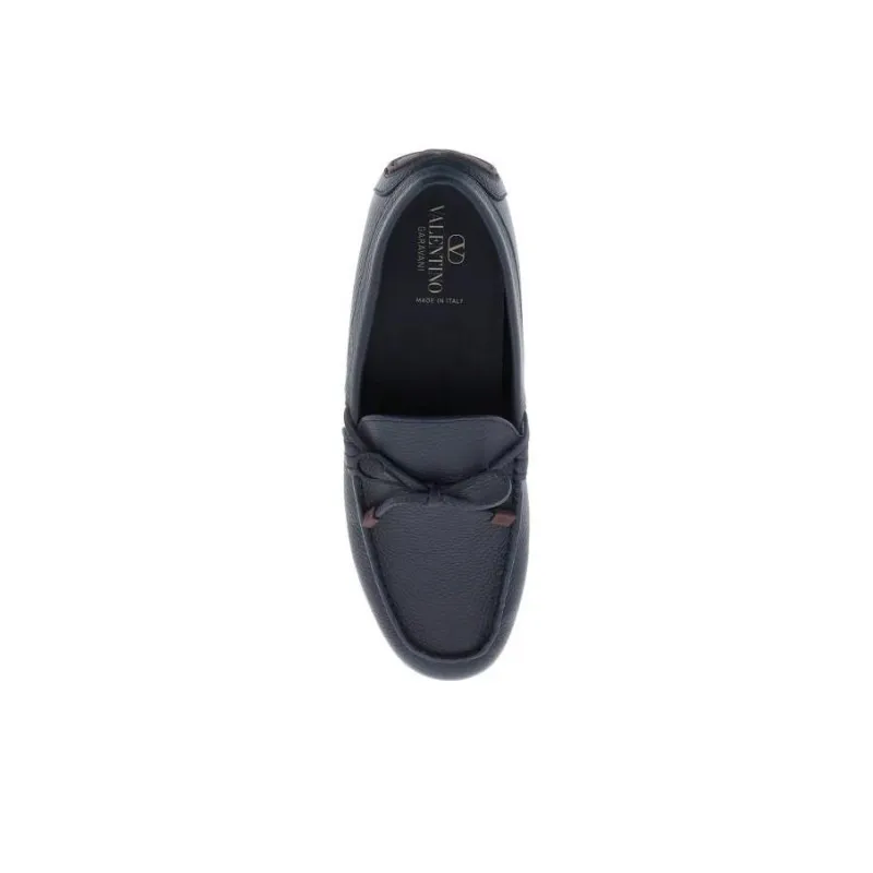 Valentino VLogo Signature Slip-On Loafers-1