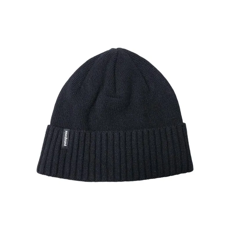 Patagonia Recycled Wool Recycled Nylon Yarn Beanies Men's Black-1