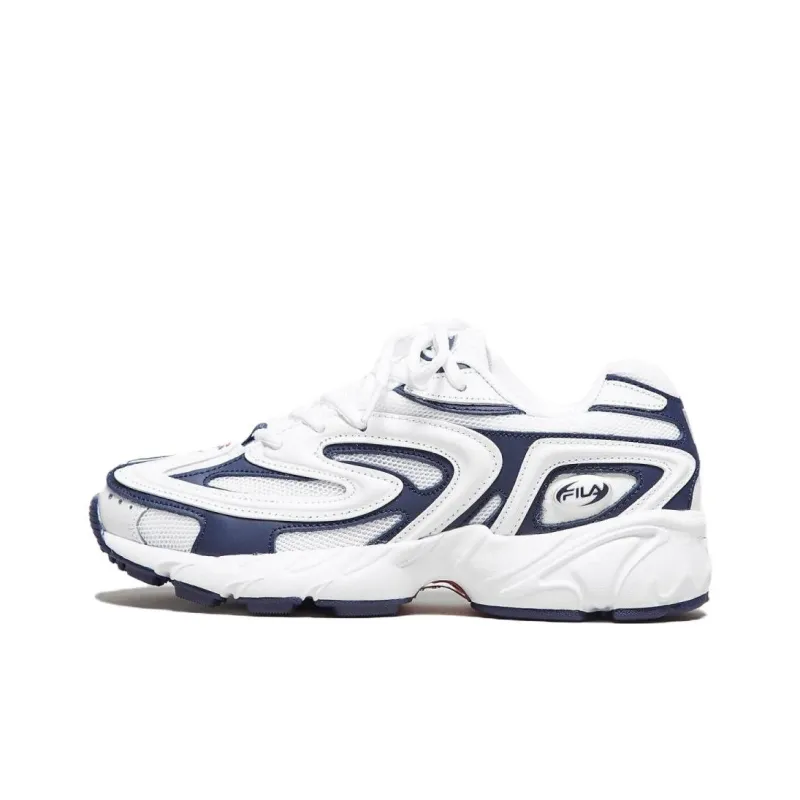 FILA Anti Slip Wear Resistant Low Top Casual Shoes Women's White-0