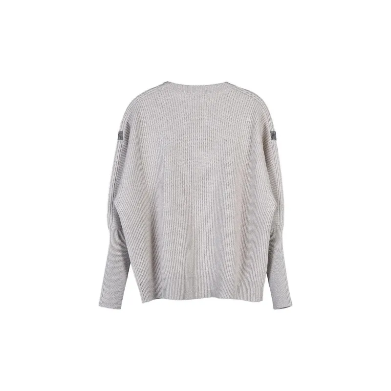 Brunello Cucinelli Sweater Women's Gray-1