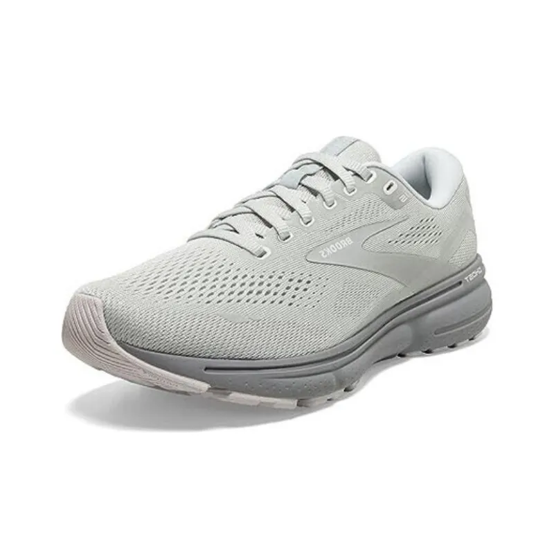 Brooks Ghost 15 Cushioning Low Top Casual Running Shoes Men's Gray-1