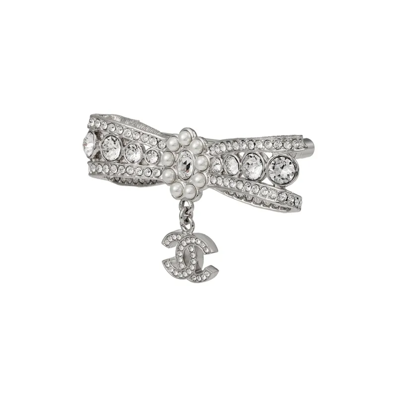 CHANEL Brooches Women's Silver-2