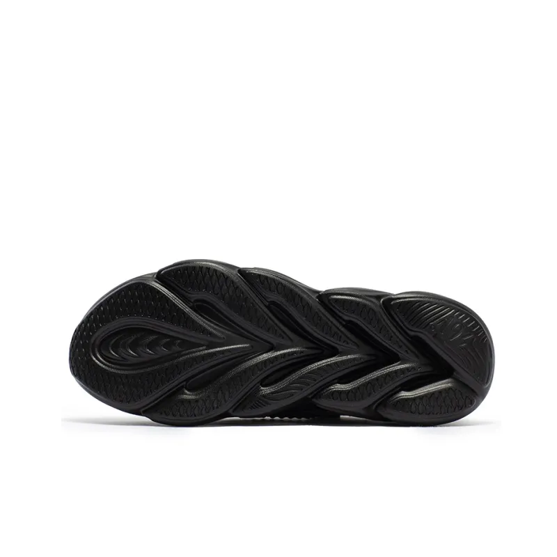 361° Cushioning, Slip Resistant, And Abrasion Resistant Low Top Casual Running Shoes Women's Obsidian Black-4