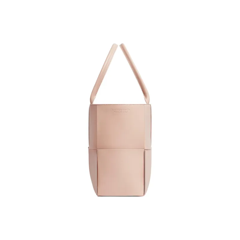 Bottega Veneta ARCO Sheepskin Tote Bag, Shopping Bag, Handbag Medium Size Women's Lotus Blossom Pink-1