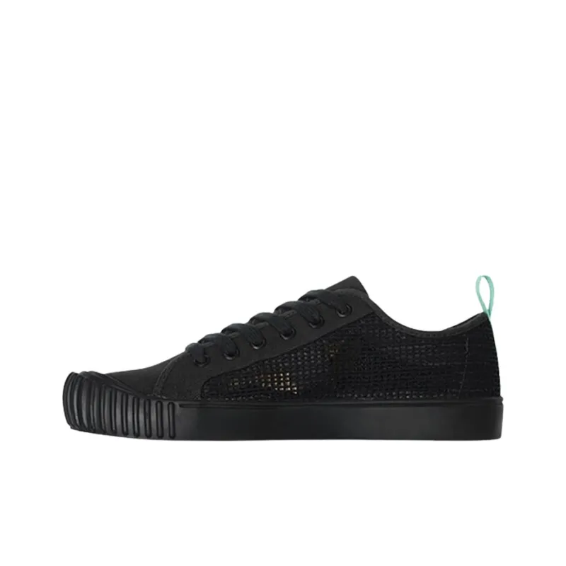 Havaianas Wear Resistant Low Top Skateboard Shoes Women's Black-0