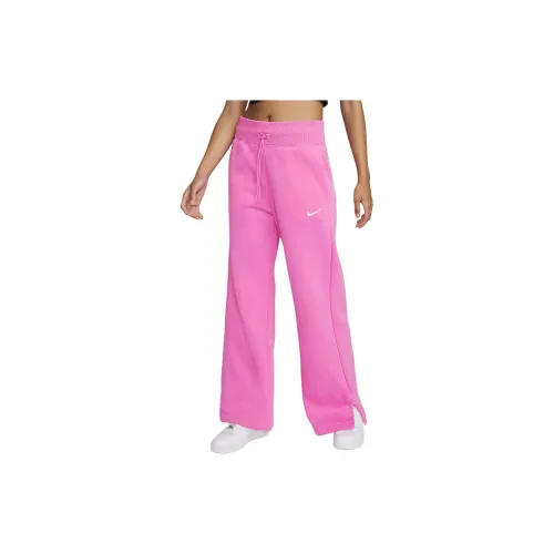 Nike Knitted Sweatpants Women's Playful Pink