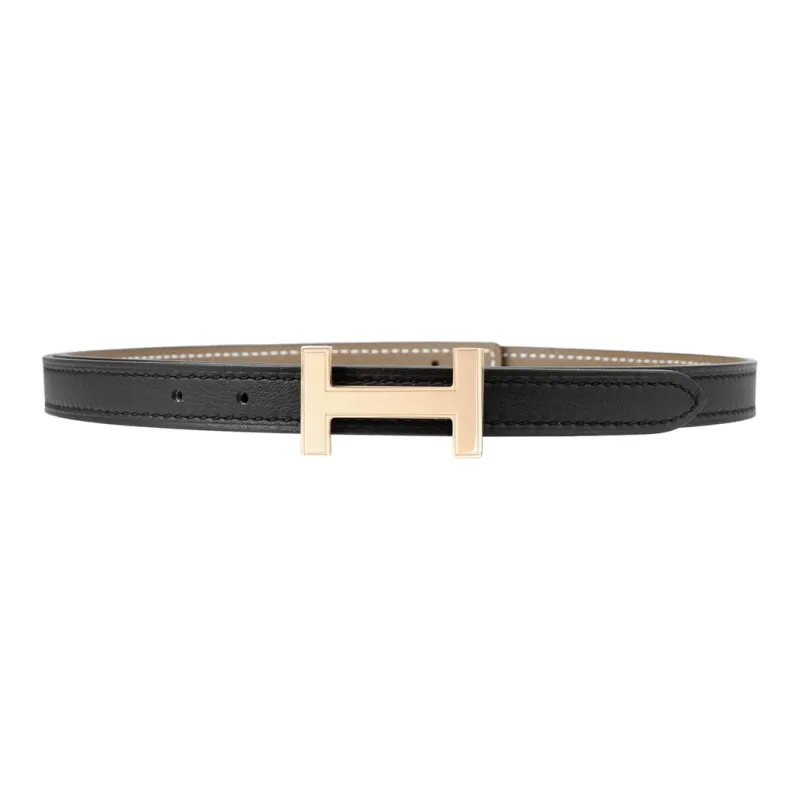HERMES Focus Leather Belts Unisex-1