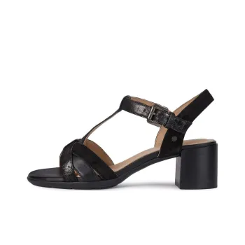 GEOX One Strap Sandals Women's Black