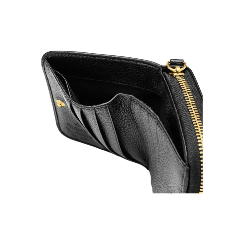 Vivienne Westwood Cow Leather Wallet Women's Black-5