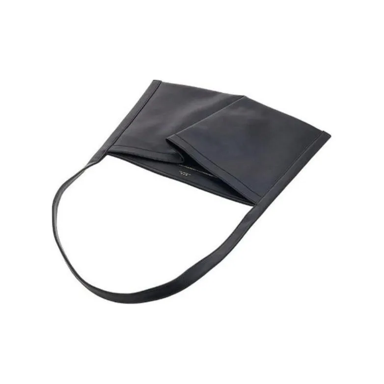A.P.C Cow Leather One Shoulder Handbag Women's Black-3