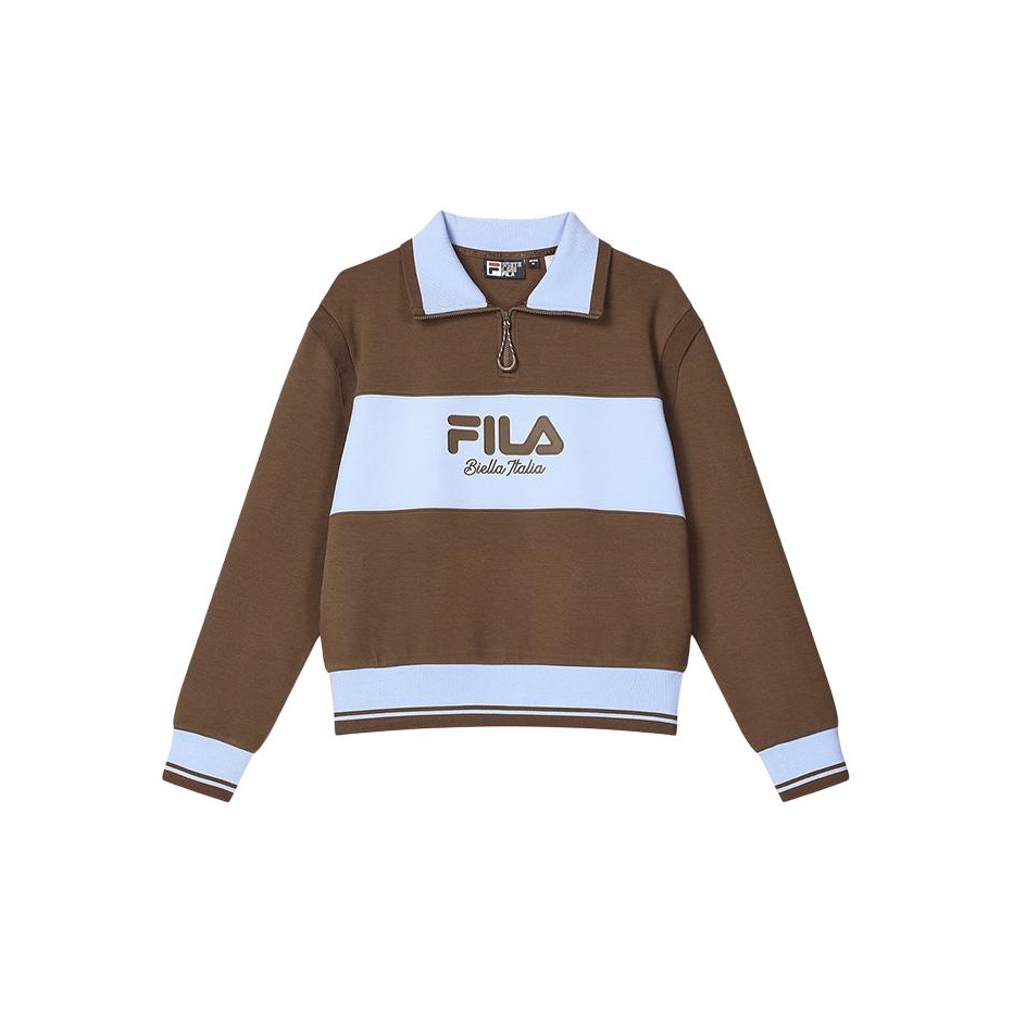 Fila Brown Hoodies Sweatshirts on Sale Authentic POIZON