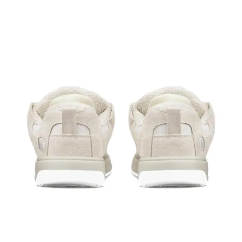 DIOR B9S Skater Erl Cream Suede With White And Cream DIOR Oblique Jacquard-4