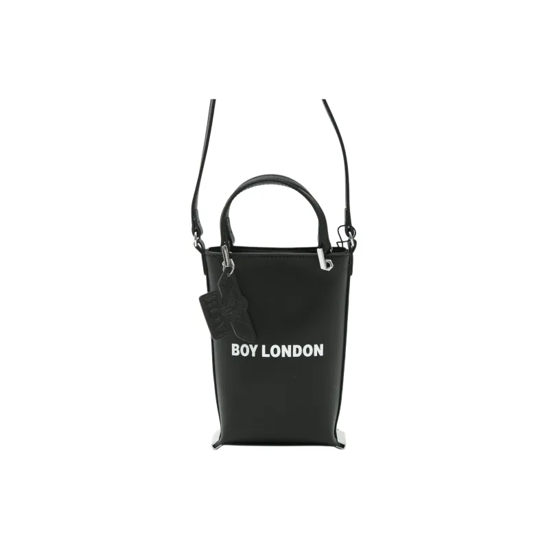 Boy London Polyurethane Crossbody Bag Shoulder Bag Unisex Black-1