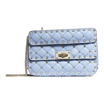 Valentino GARAVANI Lambskin Portable Crossbody Bag Shoulder Bag Women's Blue