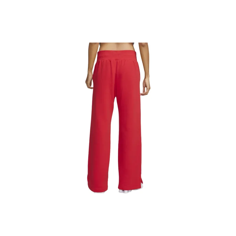 Nike Sportswear Phoenix Fleece Knitted Sports Pants Women's University Red-1