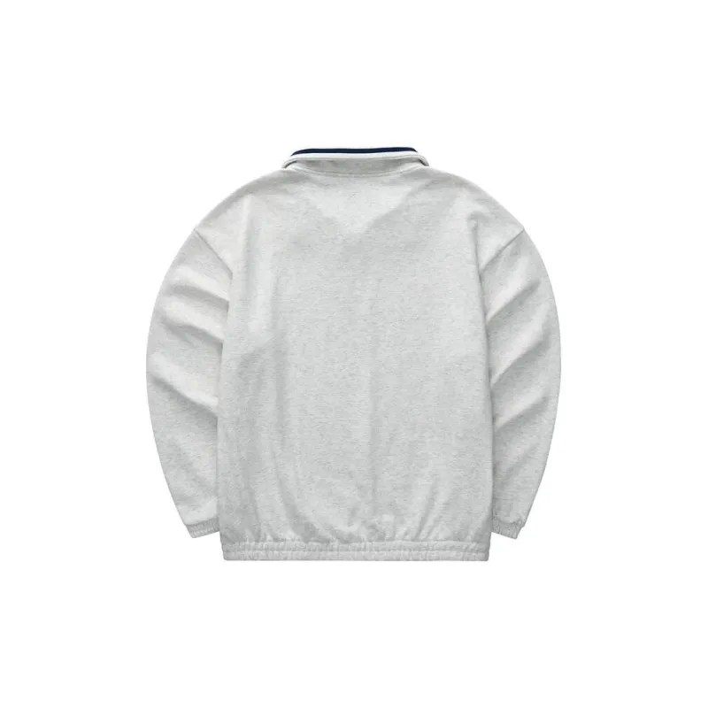 Skechers Colorful Sweatshirt Unisex Light Heather Gray-1