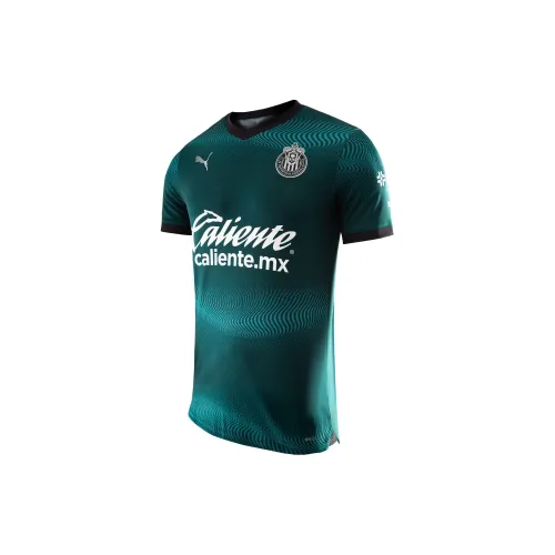 PUMA Chivas Soccer Jerseys Men Peacock Color