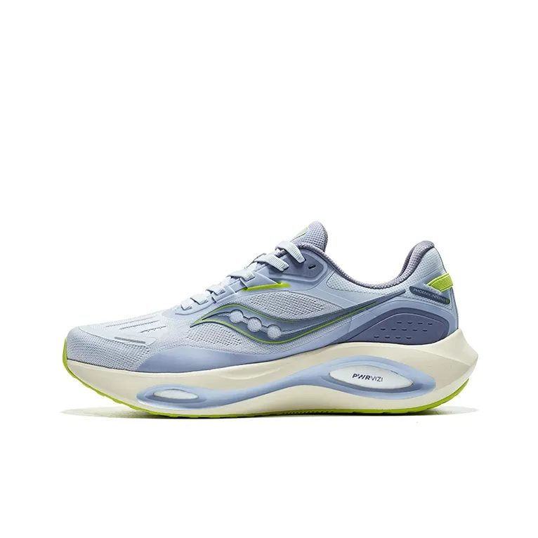 Saucony Phoenix Inferno 3 Shock Absorbers Low Top Running Shoes Unisex Blue Green-0