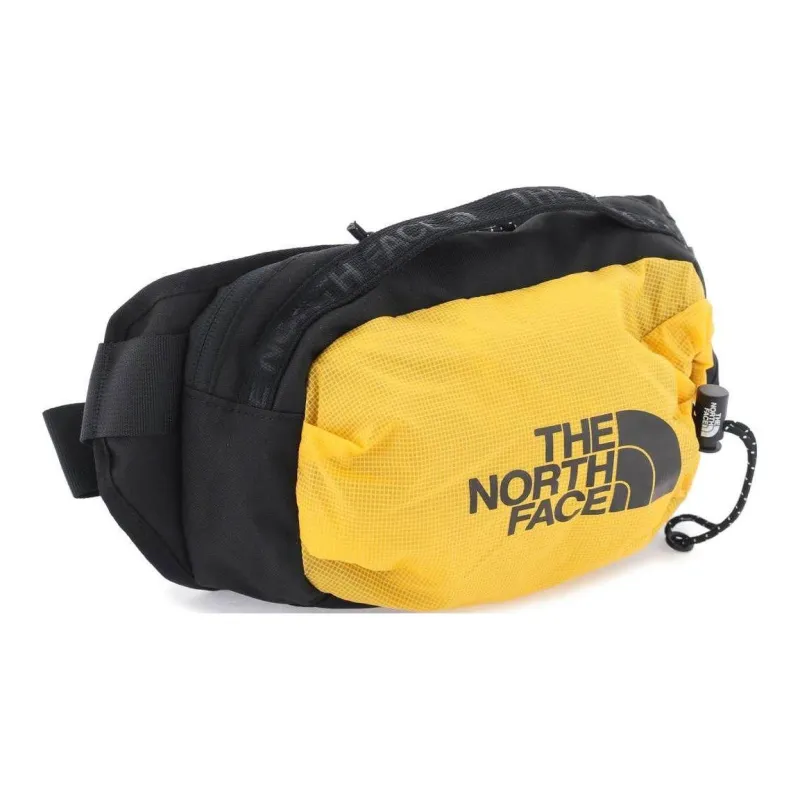 THE NORTH FACE 3L Outdoor Bags Nylon With Canvas Black & Yellow Men's-1