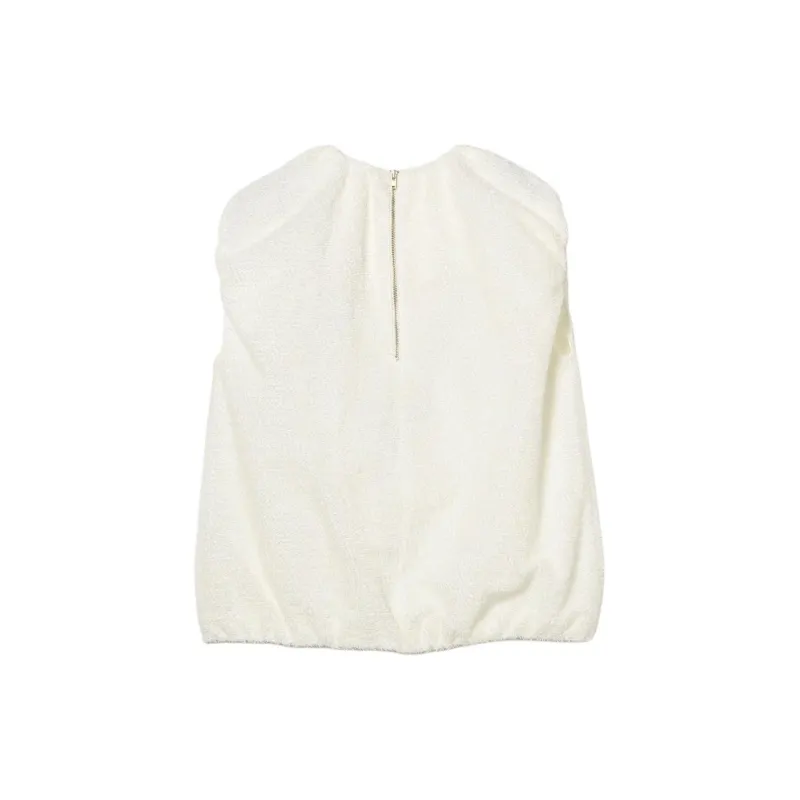 Beams Demi Luxe Shirt Women's White-1