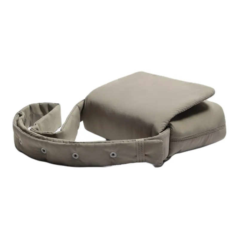 ZARA Polyester Pillow Bag Messenger Bag Crossbody Bag Polyester Women's Gray-1